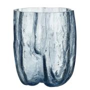 Kosta Boda Crackle maljakko 270 mm, circular glass