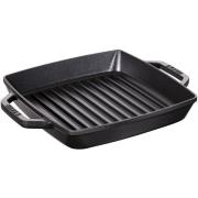 Staub Nelikulmainen Pure Grilli -grillipannu, 23 cm, punainen