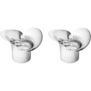 Georg Jensen Bloom Botanica -kynttilänjalka, 2 kpl