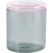 HAY Borosilicate säilytysastia, 100 cl, harmaa