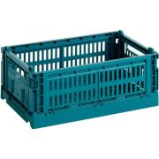 HAY Colour Crate säilytyslaatikko small, ocean green