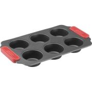 Lékué Non-stick minimuffinssivuoka 6 kpl, harmaa