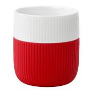 Royal Copenhagen - Fluted Contrast Muki 35 cl Crimson