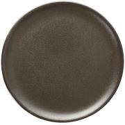 Aida - Raw Lautanen 20 cm Metallic Brown