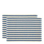 Södahl - Statement Stripe Pöytätabletti 33x48 cm 2 kpl Blue