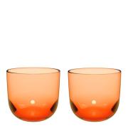 Villeroy & Boch - Like Vesilasi 28 cl 2 kpl Apricot