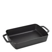 Staub - Uunivuoka 30x20 cm 3,15 L Musta