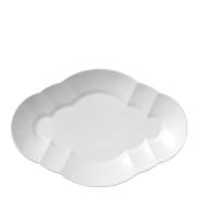 Royal Copenhagen - White Elements Tarjoilulautanen ovaali 38,5 cm