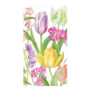 Caspari - Spring Flower Show Servetti 32,5x40 cm 15 kpl