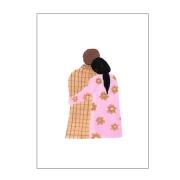 Poster & Frame - The Poster Club x Laura Page Juliste 30x40 cm Couple