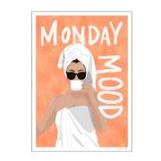 Poster & Frame - ByKammille Juliste 30x40 cm Monday mood