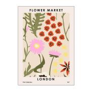 Poster & Frame - NKTN Juliste 30x40 cm Flower market london