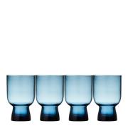 Lyngby Glas - Sorrento Juomalasi 30 cl 4 kpl Sininen