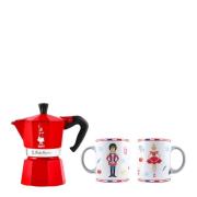 Bialetti - Moka Express CC 2024 Mutteripannu 6 kuppia + 2 kuppia 25 cl...