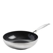 GreenPan - Geneva Wokkipannu 28 cm 3.6 L Ruostumaton