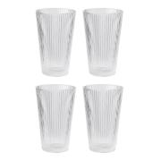 Stelton - Classic Pilastro Juomalasi 35 cl 4 kpl Kirkas