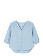 Aristo Adele Shirt Toppi Blue Juna