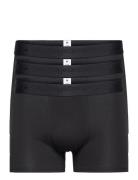 3-Pack Underwear - Gots/Vegan Bokserit Black Knowledge Cotton Apparel