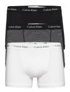 Trunk 3Pk Bokserit White Calvin Klein