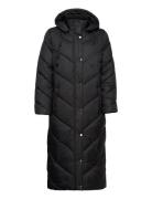 Haylisz Long Jacket Topattu Pitkä Takki Black Saint Tropez