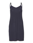 T6540, Nenasz Strap Dress Lyhyt Mekko Navy Saint Tropez