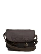 Barbour Wax Leather Tarras Olkalaukku Messenger-laukku Green Barbour