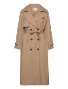 Onlchloe Trenchcoat Double B. Cc Otw Trenssi Takki Brown ONLY