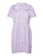 Henrikke Dress Lyhyt Mekko Purple Lollys Laundry