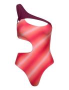 Coby Hole Swimsuit Uimapuku Uima-asut Multi/patterned Hosbjerg