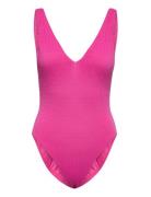 Seadive Deep V Neck Piece Uimapuku Uima-asut Pink Seafolly