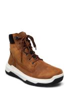 Space Bootsit Nauhalliset Saapikkaat Brown Superfit