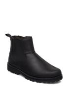 Mid Chelsea Boot Bootsit Nauhalliset Saapikkaat Black Timberland