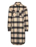 Sc-Elinda Outerwear Coats Winter Coats Multi/patterned Soyaconcept