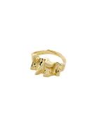 Willpower Recycled Sculptural Ring Sormus Korut Gold Pilgrim