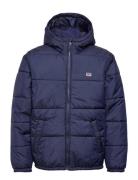 Telegraph Hood Shrt Jkt Peacoa Vuorillinen Takki Topattu Takki Navy LE...