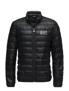 Outerwear Vuorillinen Takki Topattu Takki Black EA7