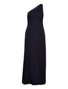 Shoulder Ankle Length Dress Maksimekko Juhlamekko Navy IVY OAK