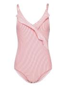 Striba Bly Frill Swimsuit Uimapuku Uima-asut  Becksöndergaard