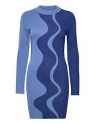 Enida Ls Dress 6911 Lyhyt Mekko Blue Envii