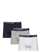 3-Pack Underwear - Gots/Vegan Bokserit Grey Knowledge Cotton Apparel