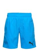 Puma Swim Boys Medium Length Shorts 1P Uimashortsit Blue Puma Swim