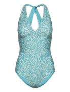 Maui Swimsuit Uimapuku Uima-asut Blue Abecita