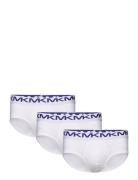 Sf Basic Lrb 3 Pack Y-sepalus Briefs Alushousut White Michael Kors