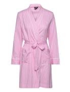 Lrl Kimono Wrap Robe Aamutakki Pink Lauren Ralph Lauren Homewear