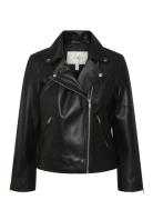 Yasphil 7/8 Leather Jacket Noos Nahkatakki Black YAS