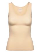 Magic Distinguished Tanktop Lingerie Shapewear Tops Beige Magic Bodyfa...