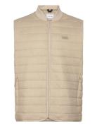 Quilted Crinkle Vest Liivi Beige Calvin Klein