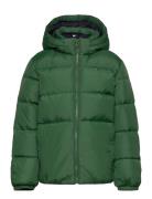 Essential Down Jacket Toppatakki Green Tommy Hilfiger