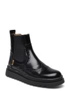 Bisgaard Doris Tex Bootsit Nauhalliset Saapikkaat Black Bisgaard