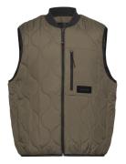 Light Weight Vest Liivi Khaki Green Tom Tailor